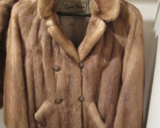 Mink Double Breasted Jacket