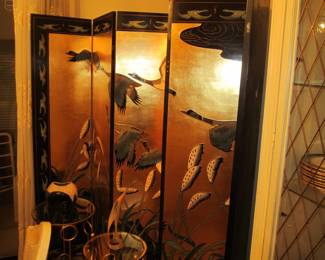 Stunning 6 Panel Screen (room divider) Double Sided