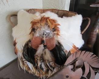 Large Corn Husk Basket