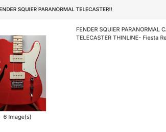 FENDER SQUIER PARANORMAL TELECASTER