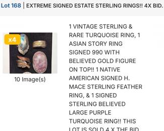 STERLING RINGS