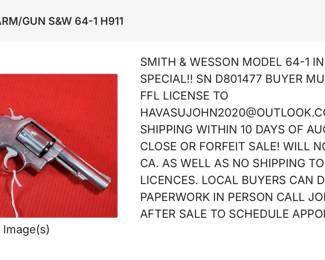 S&W 64-1