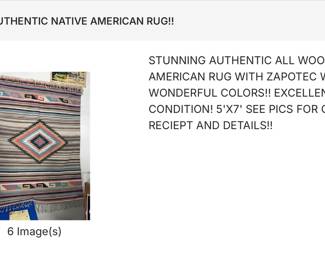 NATIVE AMERICAN RUG