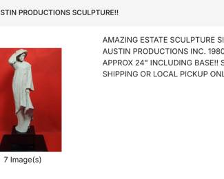 AUSTIN PRODUCTIONS SCULPTURE 