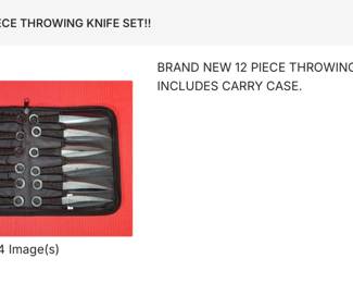 THROWING KNIFE SET