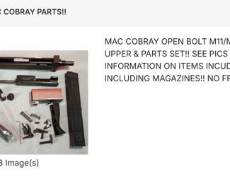 ‘MAC COBRAY PARTS