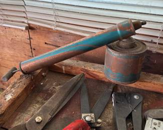 Vintage Hand Pump Oiler