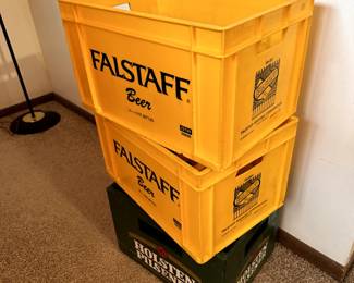 Vintage Beer Crates