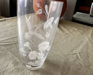 Avon Lead Crystal Vase
