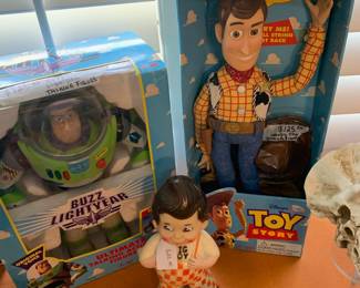 Vintage Toy Story Buzz Lightyear and Woody