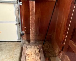 HOWE SCALE - RUTLAND, VT                                                            FROM THE LEADVALE COMMUNITY DURING THE BUILDING OF RAILROAD