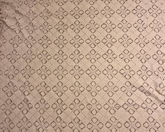 CROCHETED TWIN COVERLET