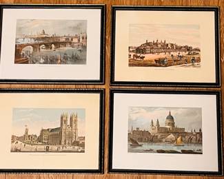 FOUR EUROPEAN PRINTS