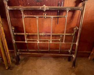 FULL SIZE BRASS BED