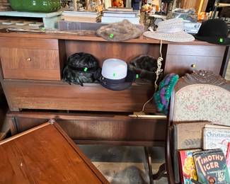 MID CENTURY BED FRAME