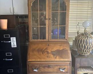 $275 
Vintage Maddox of Jamestown, NY secretary desk in excellent condition
32”Wx20”deep x72”H