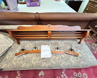 Expandable Wall Quilt Rack