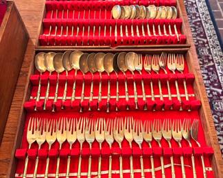 Vintage Thailand Bamboo Service for 12 (144 Pieces)