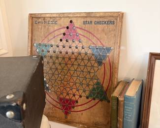 Chinese Checkers Wooden Board Star Checkers
