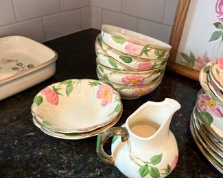 Franciscan Desert Rose Bowls Plates