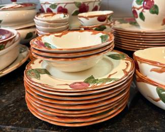 Franciscan Apple Plates