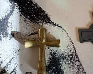 Pastoral Brass Cross