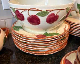 Franciscan Apple Pattern