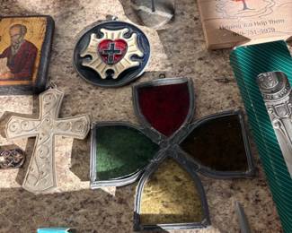 Stained Glass Cross, Lenox Cross