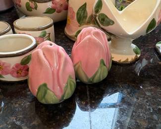 Franciscan Desert Rose Salt and Pepper