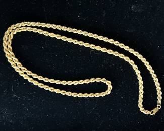 18k gold chain