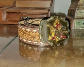 Anheuser Busch buckle