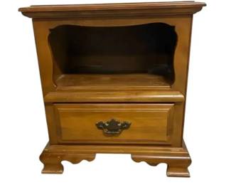 Mid Century Maple Nightstand