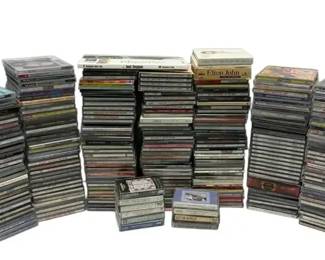100 CDs Elton John, The Beatles, Beach Boys, Billy Joel,  More