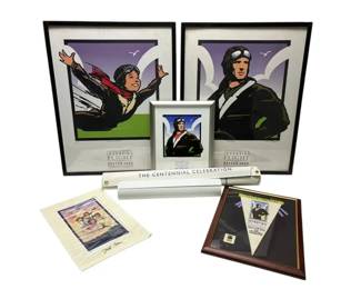 Inventing Flight Centennial Celebration Framed Posters, Pennant, Banner