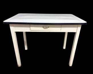 Metal Top Kitchen Table