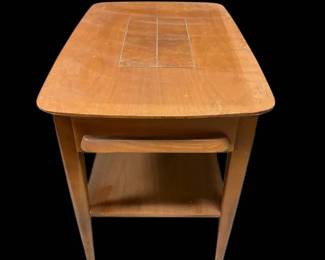 MCM Wood Side Table By Stanley