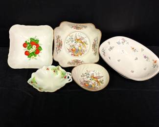 Gold Rimmed Limoges And More Decorative Bowls