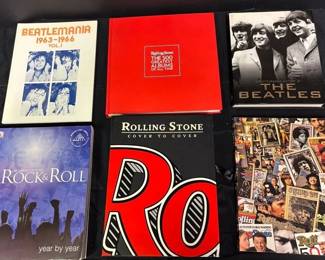 Rolling Stone, The Beatles, Rockroll And More Music Books