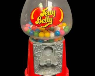 Jelly Belly Metal Bean Machine w Coins