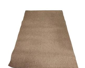 Flatweave Chestnut Woven Outdoor Rug 5 3 x 7 5 