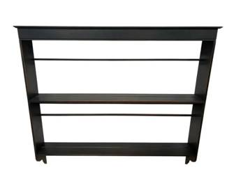 Black Wall Hanging Display Shelf