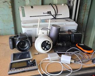 3014 Scotch Thermal Laminator, Lumix Camera, Alarm Clock More