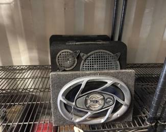 5026 3 Speaker Boxes With Speakers