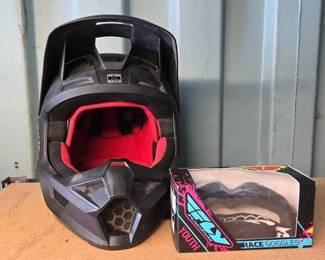 3034 Fox Racing Helmet Fly Racing Goggles