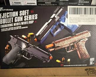5504 6 NEW GFiring Ejection Soft Bullet Gun