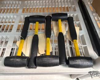 2642 5 Nupla 1Lb Rubber Mallets
