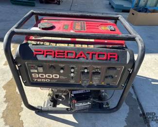 60 Predator 9000 Watt Generator