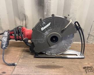 4048 Bauer 14 Portable Concrete Saw