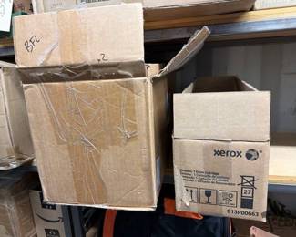 5546 Box of Xerox Toners and 1 Black Drum Cartridge