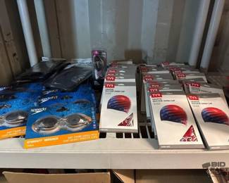 4506 Swimming Goggles and Skull Caps